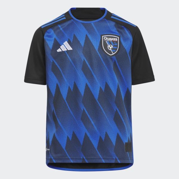 Blue San Jose Earthquakes 23/24 Home Jersey Adidas