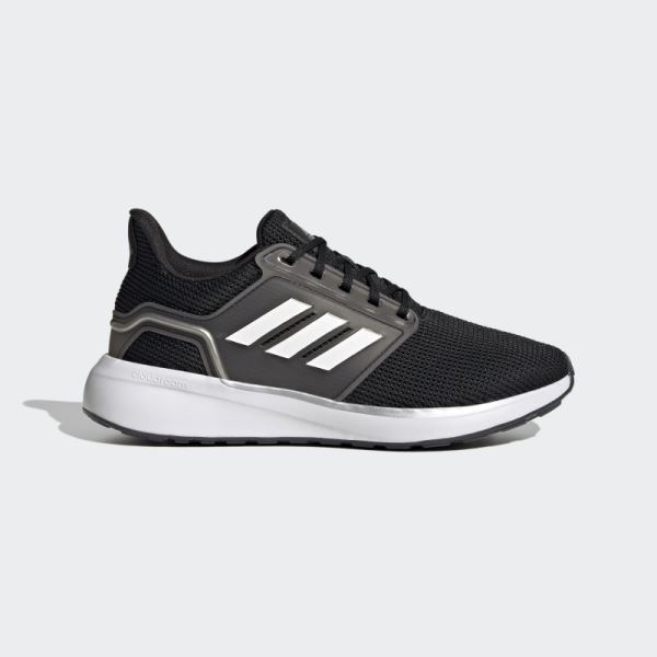 Silver Adidas EQ19 Run Shoes