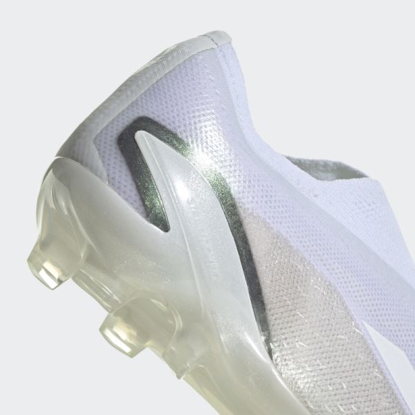 X Speedportal+ Firm Ground Soccer Cleats Adidas White