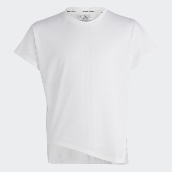 HIIT 3-Stripes Quickburn Tee Adidas White