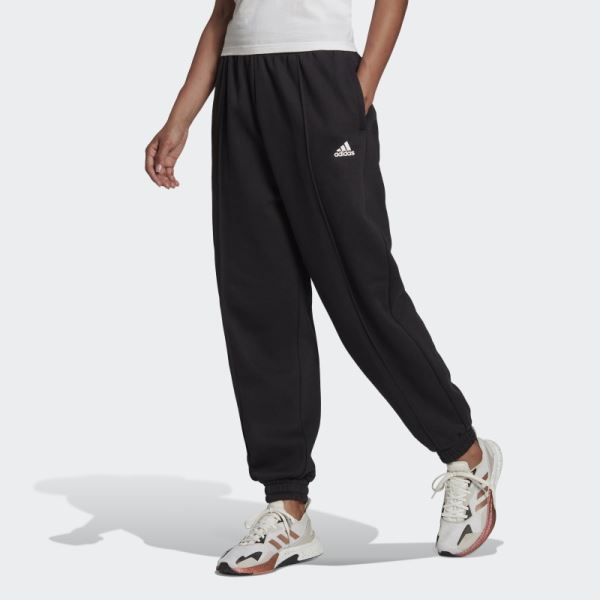 Essentials Studio Fleece Pants Adidas Black