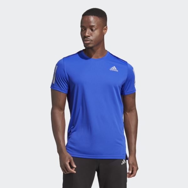 Own the Run Tee Adidas Blue