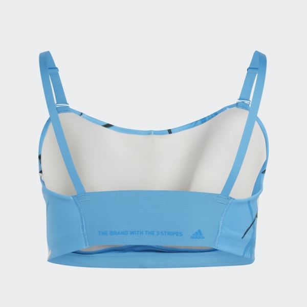 Thebe Magugu Studio Light-Support Bra (Plus Size) Adidas Blue