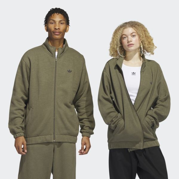 Skateboarding Firebird Track Jacket (Gender Neutral) Adidas Olive