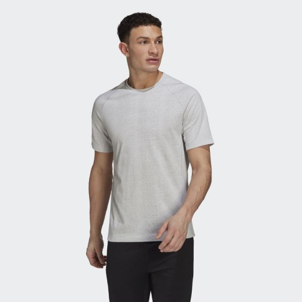 Adidas Yoga Training Tee Grey