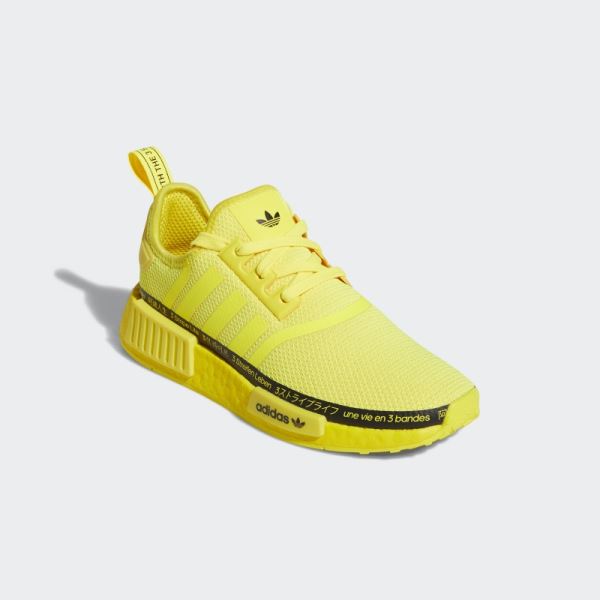 Yellow Adidas NMD-R1 Shoes