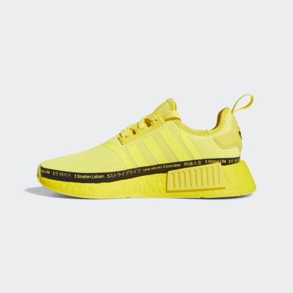 Yellow Adidas NMD-R1 Shoes