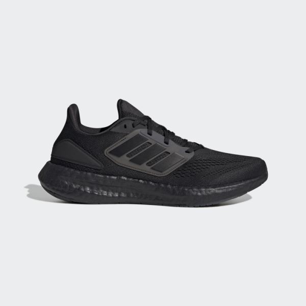 Black Adidas Pureboost 22 Shoes