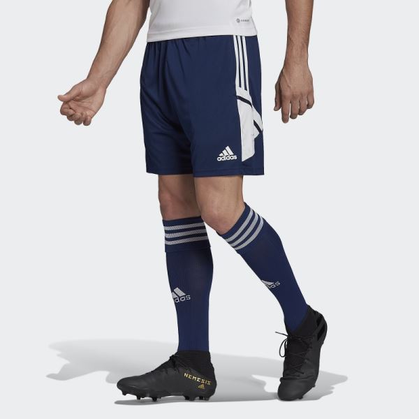 Navy Blue Adidas Condivo 22 Training Shorts