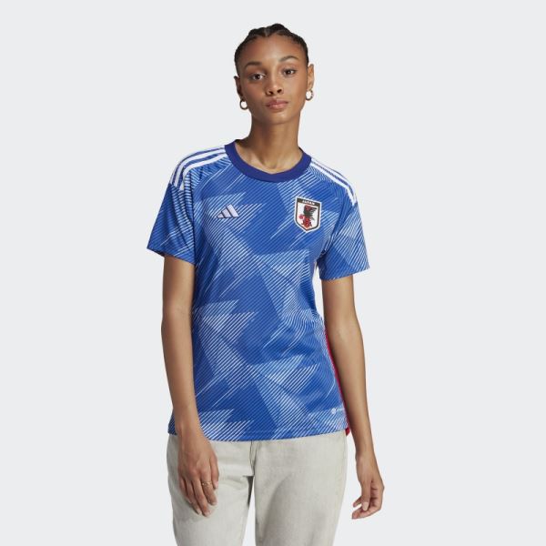 Stylish Adidas Japan 22 Home Jersey Japan Blue