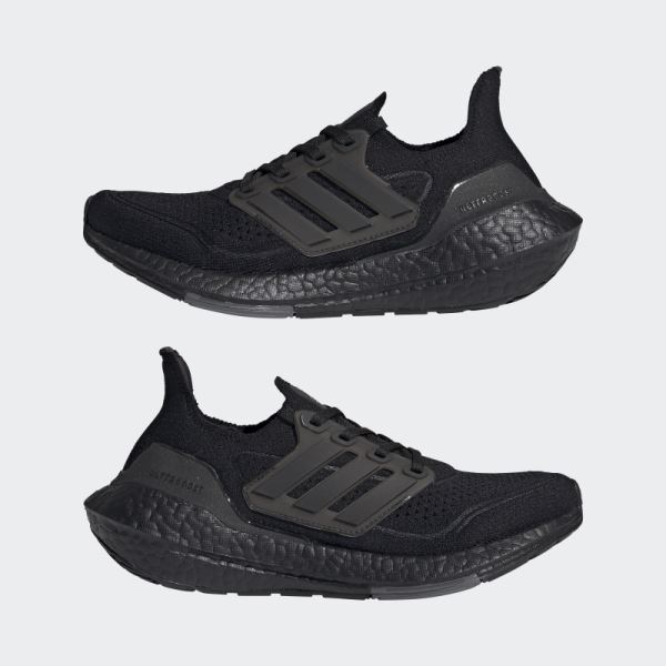 Adidas Black Ultraboost 21 Shoes