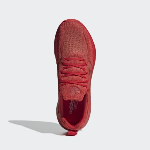 Red Adidas Swift Run 22 Shoes