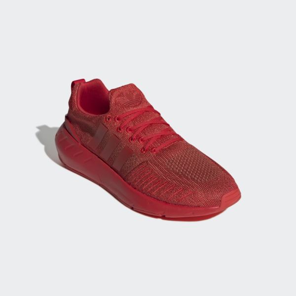 Red Adidas Swift Run 22 Shoes