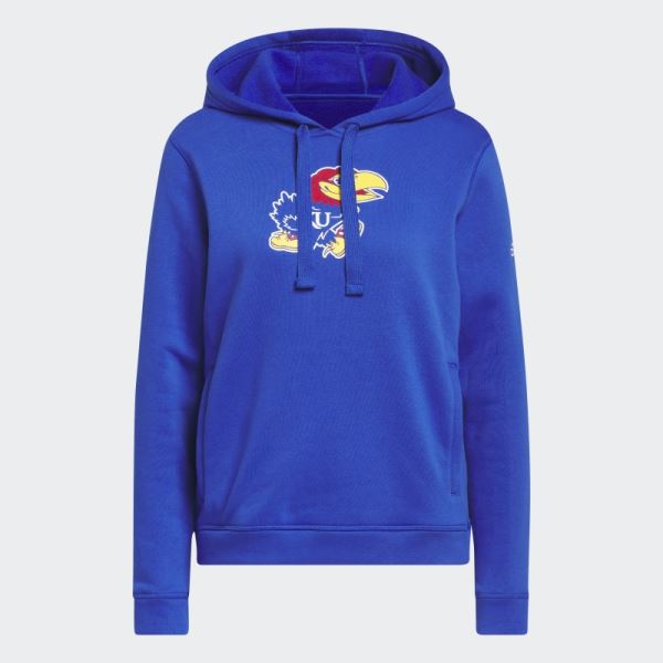 Fleece Hoodie Adidas Royal Blue