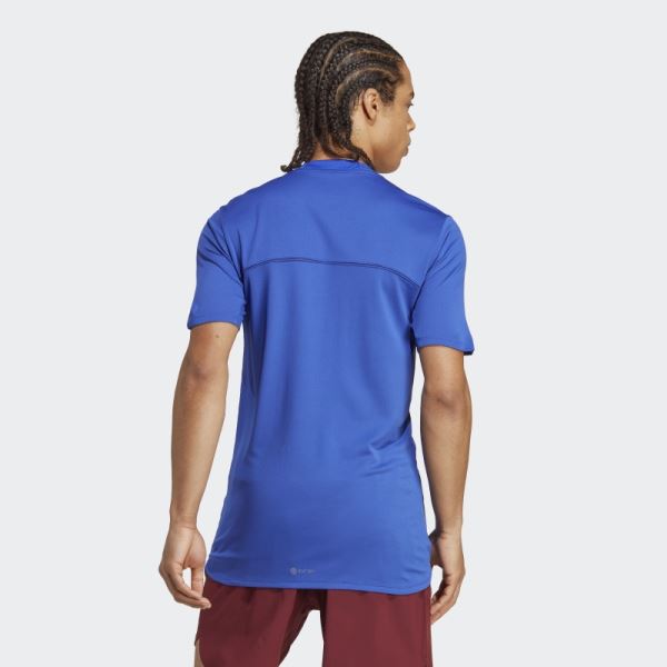 Designed 4 Training HEAT.RDY HIIT Training Tee Adidas Blue