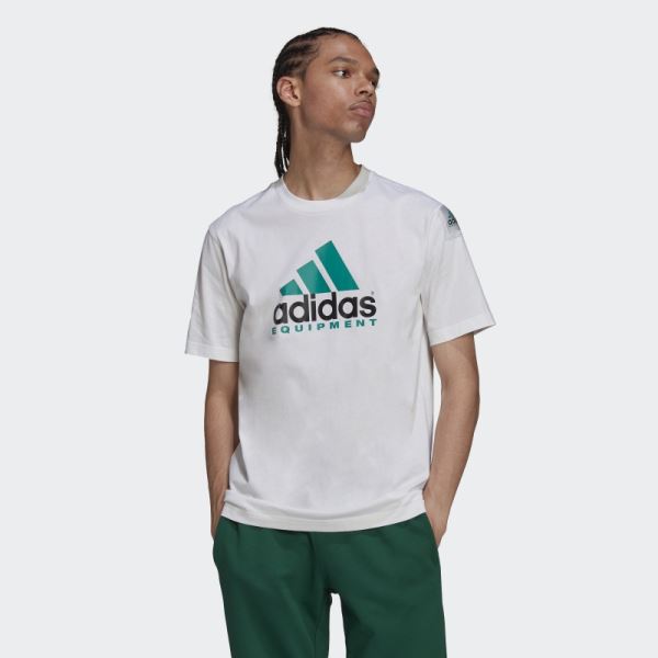 EQT Logo Tee White Adidas