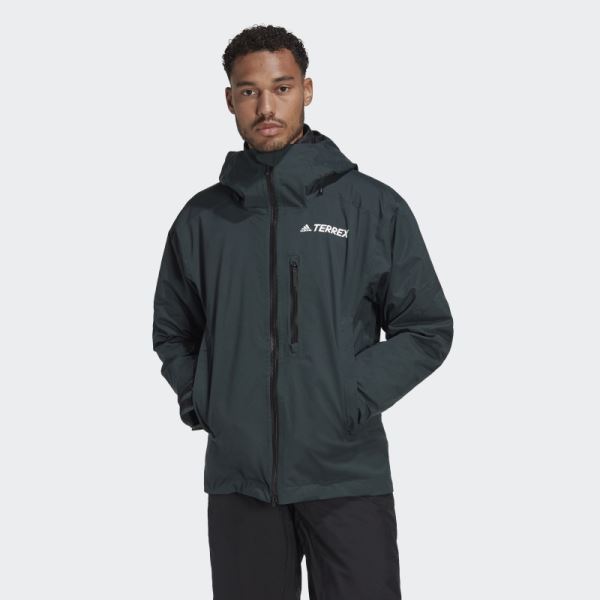 Adidas Resort Three-in-One Jacket Green