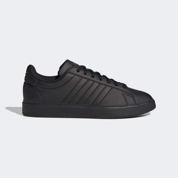 Black Grand Court Cloudfoam Comfort Shoes Adidas