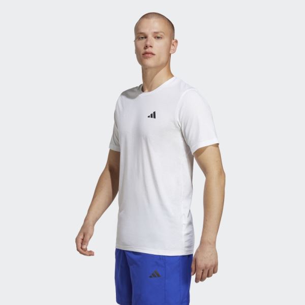 Train Essentials Feelready Training Tee Adidas White