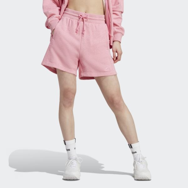 Adidas All SZN French Terry Shorts Pink