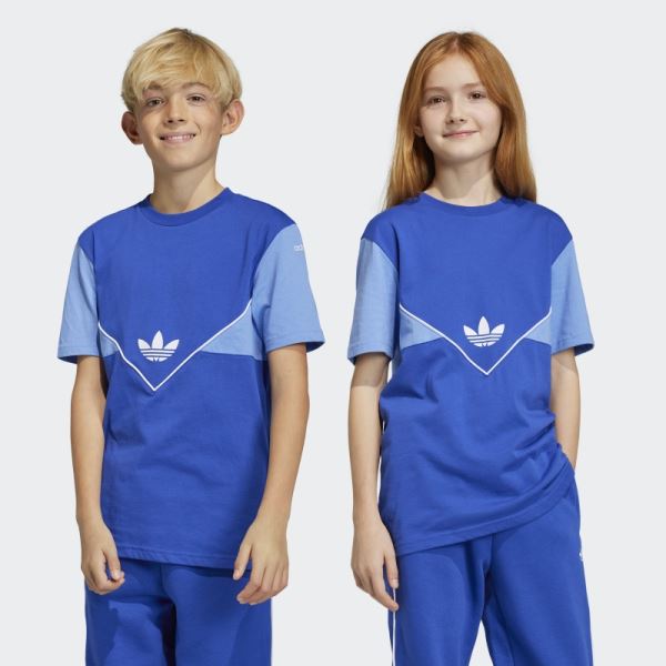 Adicolor Tee Adidas Blue