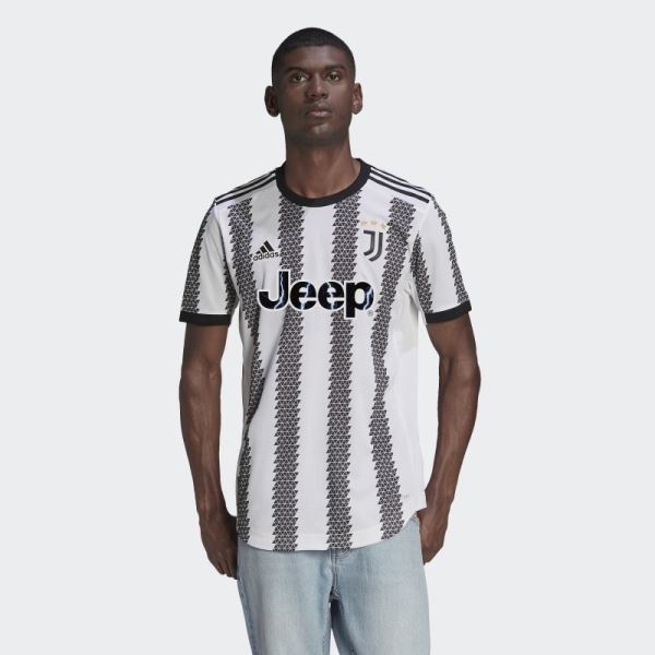 Juventus 22/23 Home Authentic Jersey White Adidas