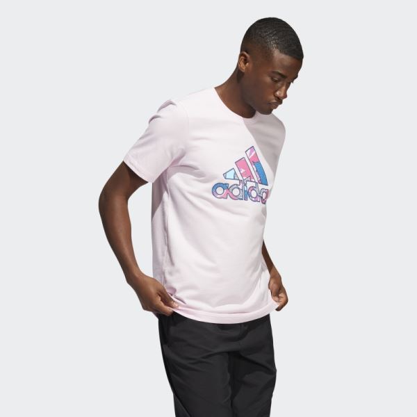 BOTG Badge of Sport Graphic Tee Pink Adidas