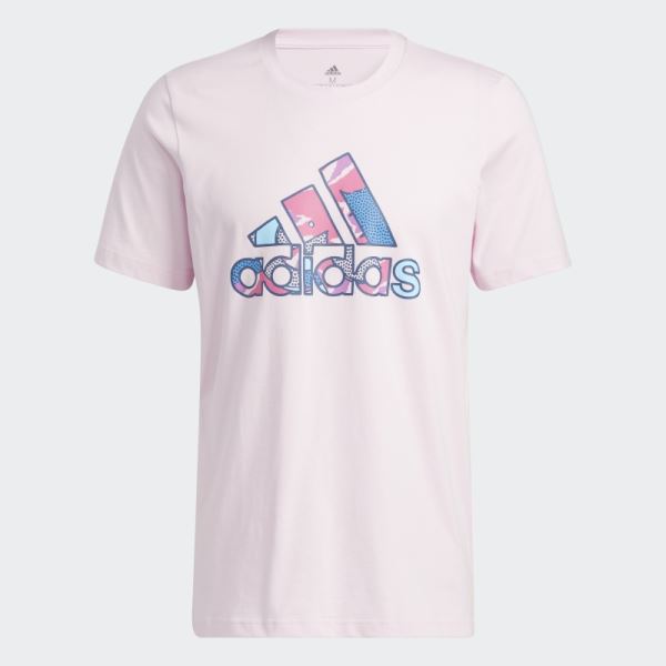 BOTG Badge of Sport Graphic Tee Pink Adidas