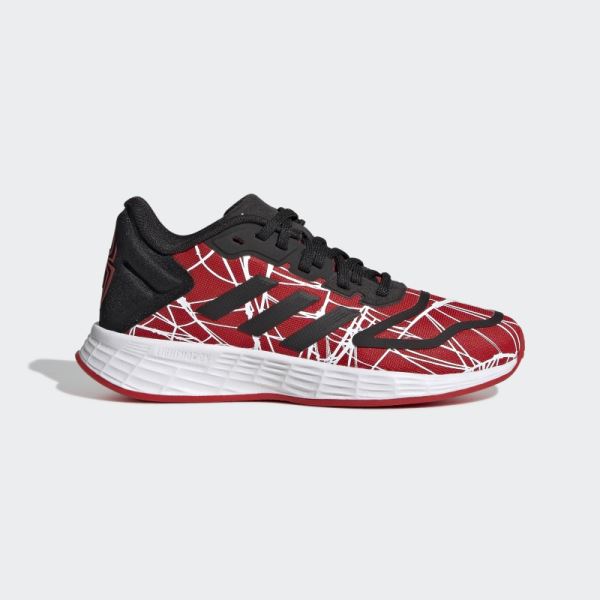 Adidas x Marvel Duramo 10 Miles Morales Lace Shoes Red