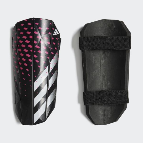 Black Adidas Predator Training Shin Guards