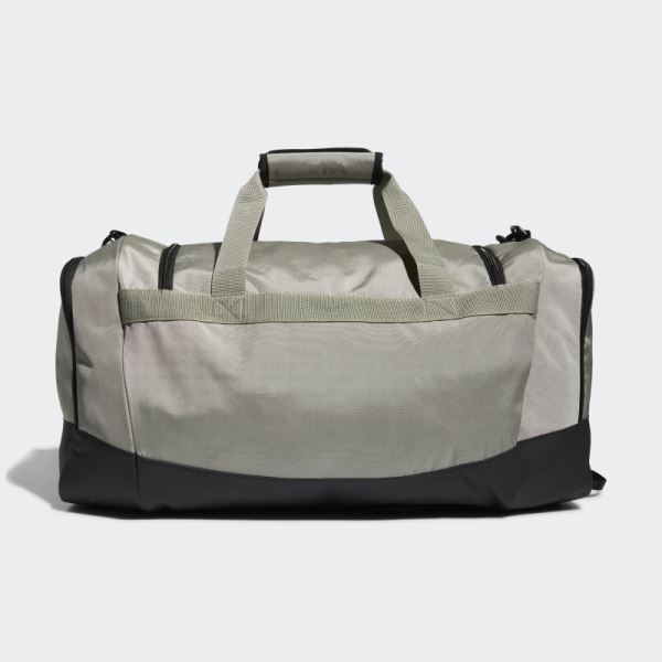 Silver Adidas Defender IV Medium Duffel