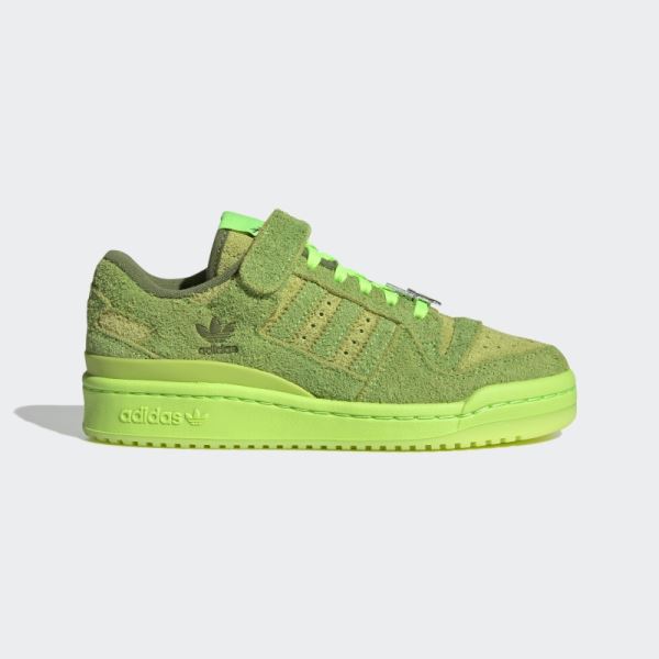 Adidas Green Forum Low The Grinch Shoes