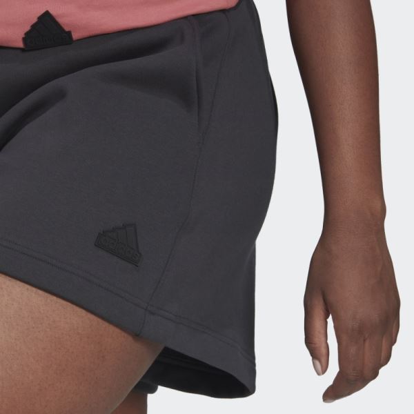 Adidas Sweat Shorts (Plus Size) Carbon