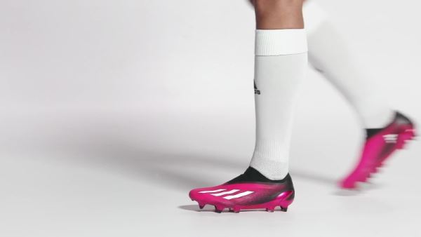 Pink Adidas X Speedportal+ Soft Ground Boots