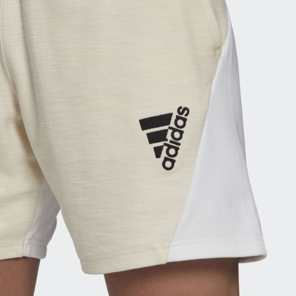 Undyed Reversed French Terry Shorts (Gender Neutral) Adidas