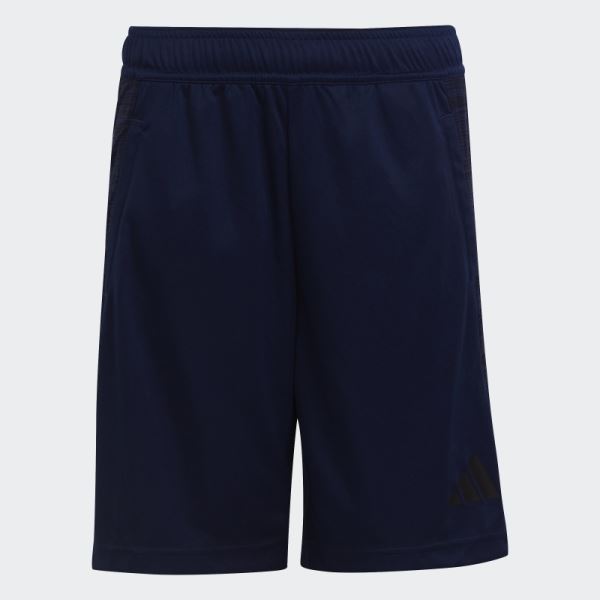 AEROREADY Heather Shorts Dark Blue Adidas