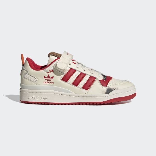 Adidas White Forum Home Alone Shoes