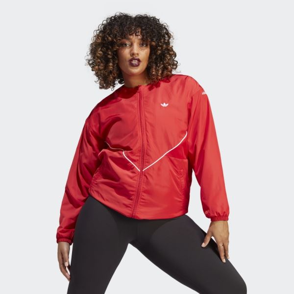 Scarlet Adidas Originals Cover Up