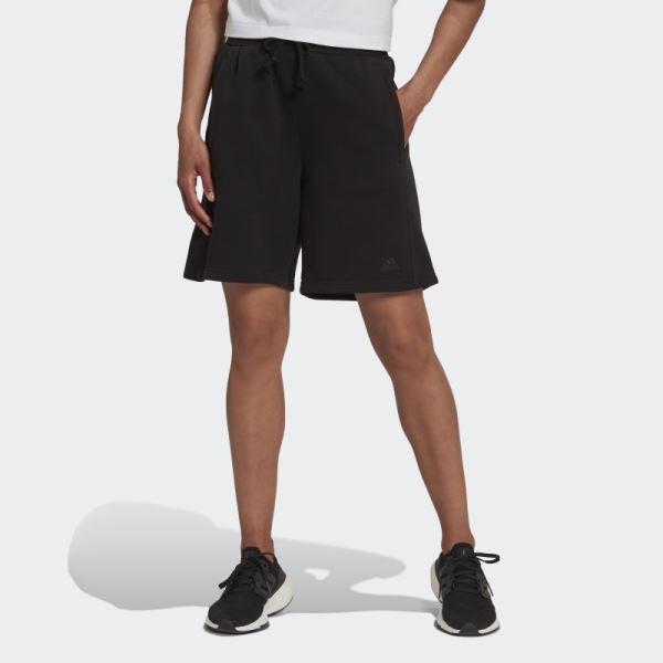 Adidas Black ALL SZN Fleece Shorts