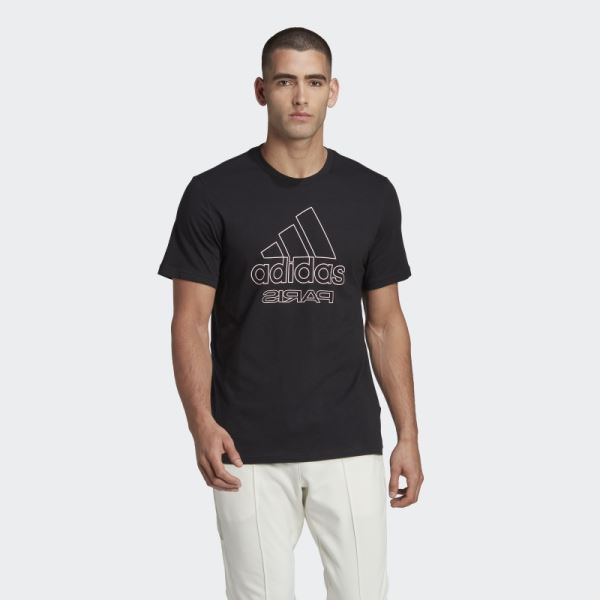 Paris Graphic T-Shirt Black Adidas