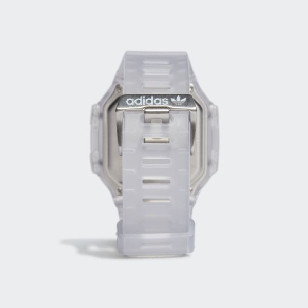 White Digital One GMT R Watch Adidas