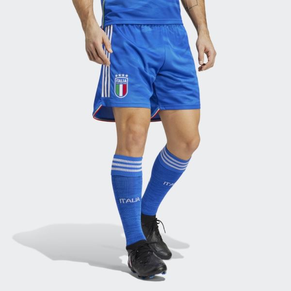 Blue Italy 23 Home Shorts Adidas