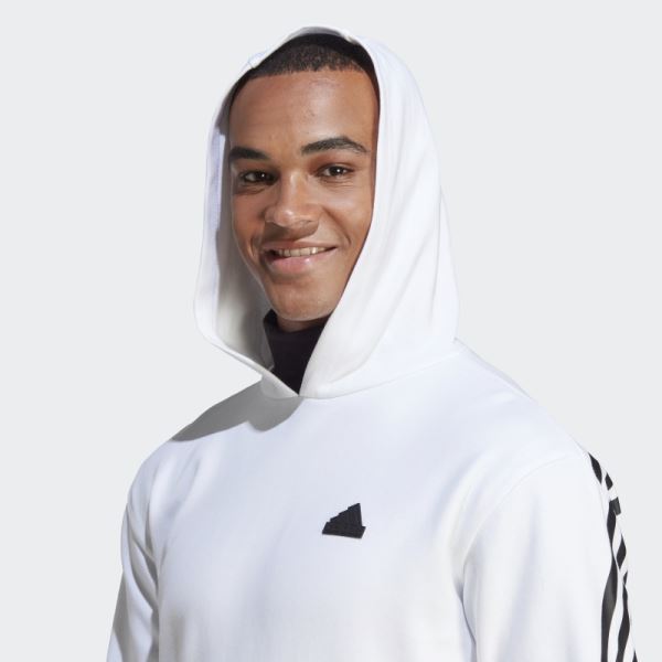 Future Icons 3-Stripes Hoodie Adidas White