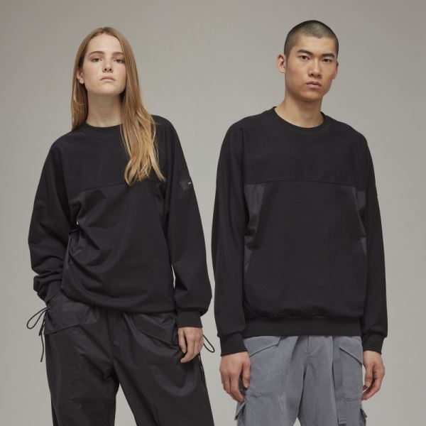 Adidas Y-3 Stretch Terry Crew Sweatshirt