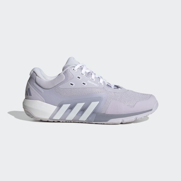 Silver Violet Adidas Dropset Trainer Shoes