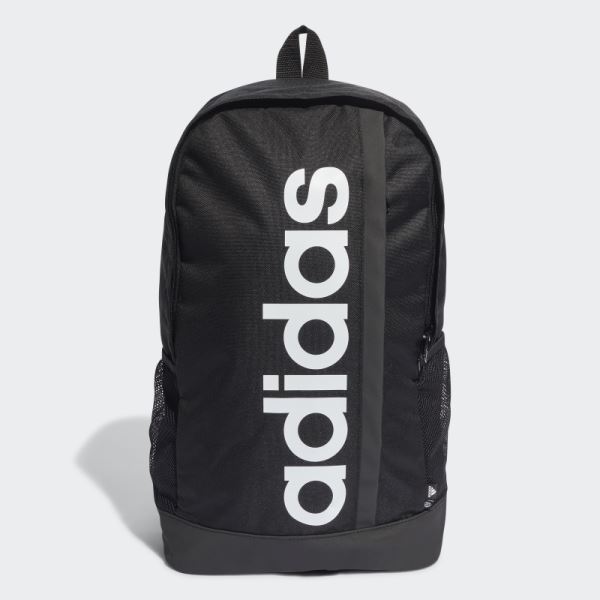 Black Adidas Essentials Linear Backpack