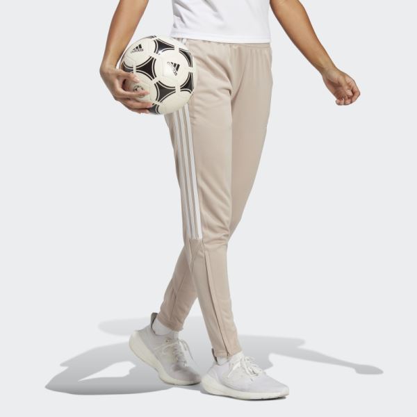 Taupe Adidas Tiro Pants