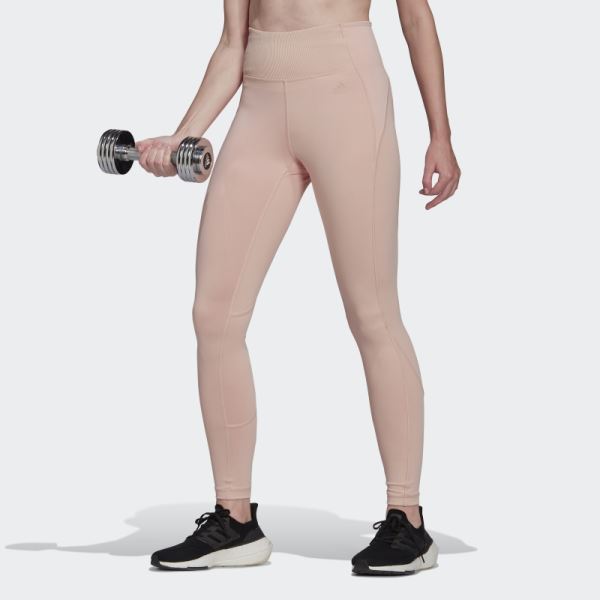 Adidas Hyperglam Training Tights Vapour Pink