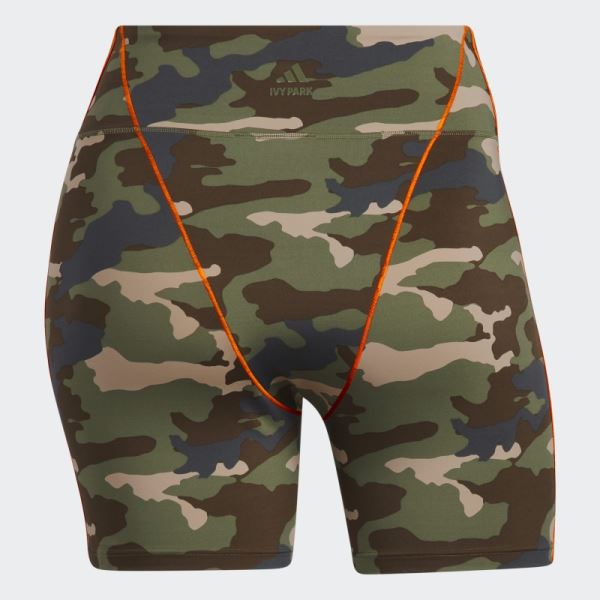 Adidas Bike Shorts 9-Inch (Plus Size) Aop Camo