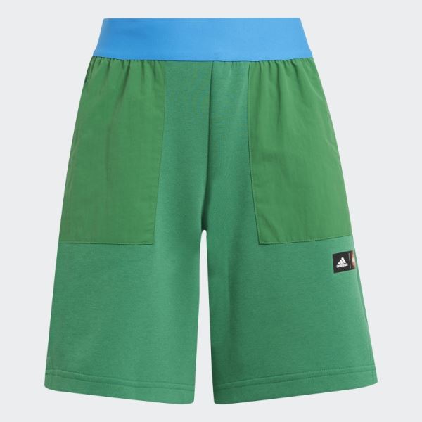 Green Adidas x Classic LEGO Shorts Hot